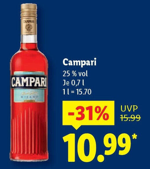 Luxus Campari Angebot Diese Woche Fotos