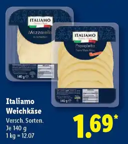 Lidl Italiamo Weichkäse Angebot