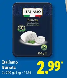 Lidl Italiamo Burrata Angebot
