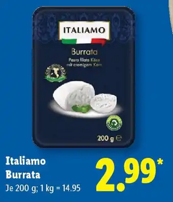 Lidl Italiamo Burrata Angebot