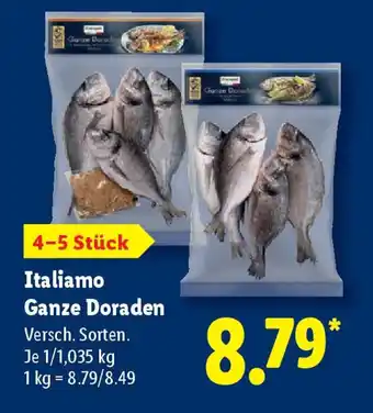 Lidl Italiamo Ganze Doraden Angebot