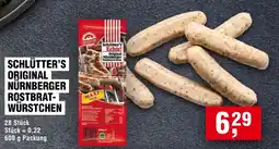 Handelshof SCHLÜTTER'S ORIGINAL NÜRNBERGER ROSTBRAT- WÜRSTCHEN Angebot