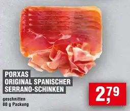 Handelshof PORXAS ORIGINAL SPANISCHER SERRANO-SCHINKEN Angebot