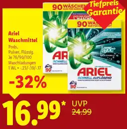 Lidl Ariel Waschmittel Angebot
