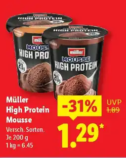Lidl Müller High Protein Mousse Angebot