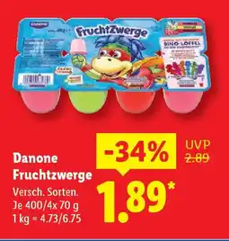 Lidl Danone Fruchtzwerge Angebot
