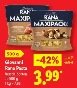Lidl Giovanni Rana Pasta Angebot