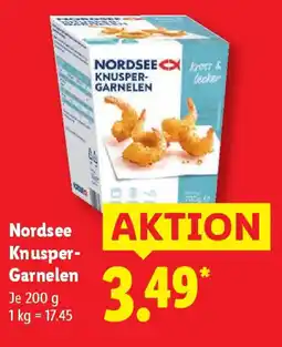 Lidl Nordsee Knusper- Garnelen Angebot