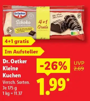 Lidl Dr. Oetker Kleine Kuchen Angebot