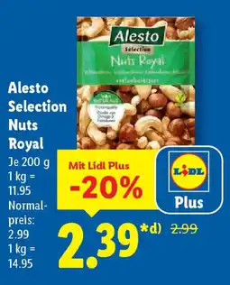Lidl Alesto Selection Nuts Royal Angebot