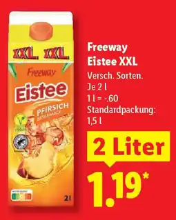 Lidl Freeway Eistee XXL Angebot