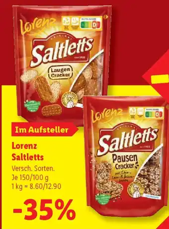Lidl Lorenz Saltletts Angebot