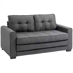 Netto Marken-Discount HOMCOM Schlafsofa Polyester, Gummiholz Angebot
