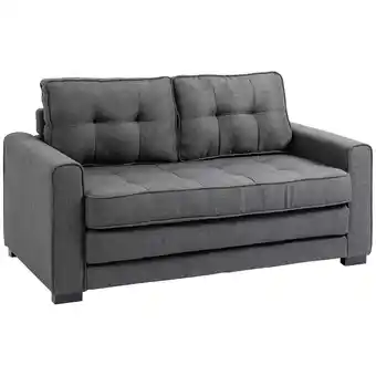 Netto Marken-Discount HOMCOM Schlafsofa Polyester, Gummiholz Angebot