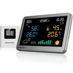 Netto Marken-Discount BRESSER Funk-Wetterstation MeteoTemp TBH Angebot