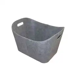 toom Baumarkt Filzkorb grau 55 x 35 x 40 cm Angebot