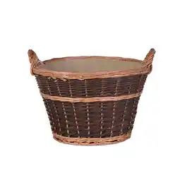 toom Baumarkt Firefix Weidenkorb braun 50 x 34 cm Angebot