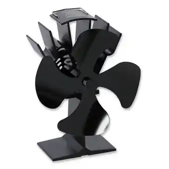 toom Baumarkt Ofen-Ventilator schwarz 20,5 x 19,3 x 12 cm Angebot