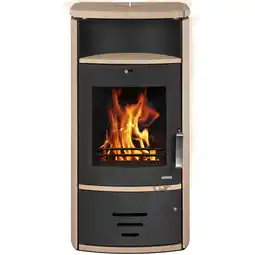 toom Baumarkt Accente International Kaminofen 'Modena 2.0' Stahl/Sandstein 6 kW Angebot
