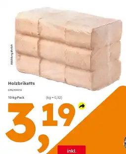 Globus Baumarkt Holzbriketts Angebot