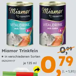 Globus Baumarkt Miamor Trinkfein Angebot