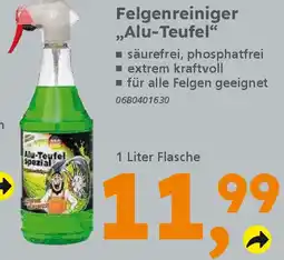 Globus Baumarkt Felgenreiniger „Alu-Teufel" Angebot