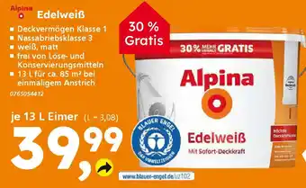 Globus Baumarkt Alpina Edelweiß Angebot
