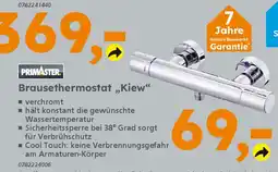 Globus Baumarkt PRIMASTER Brausethermostat „Kiew" Angebot