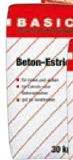 BayWa Basic Estrich Beton Angebot