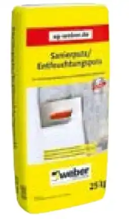 BayWa Saint-Gobain Weber Sanierputz und Entfeuchtungsputz Angebot