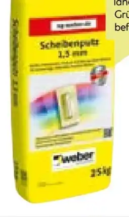 BayWa Saint-Gobain Weber Scheibenputz Angebot