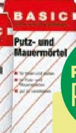 BayWa Basic Putz-und Mauermörtel Angebot