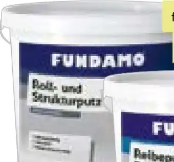 BayWa Fundamo Roll- und Strukturputz Angebot
