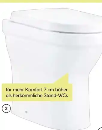 BayWa Valblue Spülrandloses Stand-WC-Set Angebot