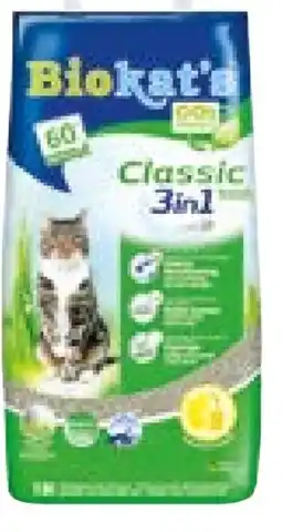BayWa Biokat´s Katzenstreu Classic Fresh 3in1 Angebot