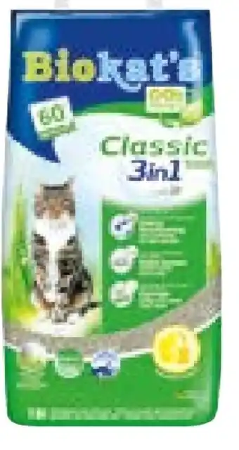BayWa Biokat´s Katzenstreu Classic Fresh 3in1 Angebot