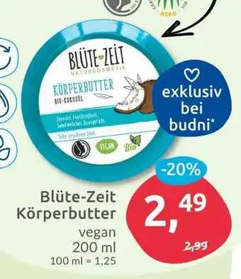 Budni Blüte-zeit körperbutter Angebot