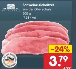 Netto Marken-Discount Gut Ponholz Schweine-Schnitzel Angebot