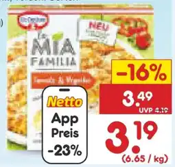 Netto Marken-Discount Dr. Oetker Pizza La Mia Angebot