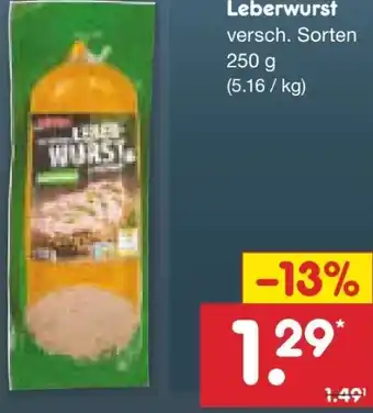 Netto Marken-Discount Windau Leberwurst Angebot