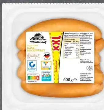 PENNY Mühlenhof Käse-Bockwurst XXL Angebot