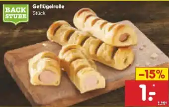 Netto Marken-Discount Netto Backstube Geflügelrolle Angebot