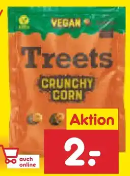 Netto Marken-Discount Treets The Peanut Company Crunchy Corn Vegan Angebot