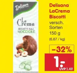 Netto Marken-Discount Delisana LaCrema Biscotti Angebot