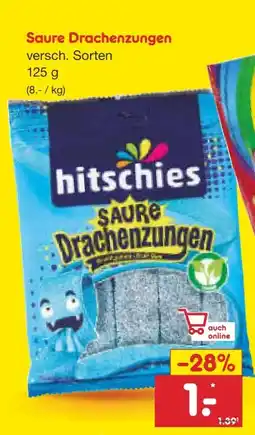 Netto Marken-Discount Hitschler Saure Drachenzungen Angebot