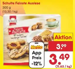 Netto Marken-Discount Schulte Feingebäck Feinste Auslese Angebot