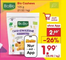 Netto Marken-Discount BioBio Bio-Cashewkerne Angebot