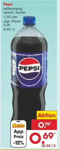 Netto Marken-Discount Pepsi Cola Angebot