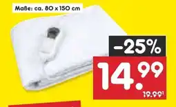 Netto Marken-Discount Medisana Wärmeunterbett Angebot
