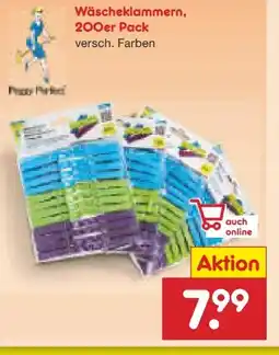 Netto Marken-Discount Peggy Perfect Wäscheklammern Angebot